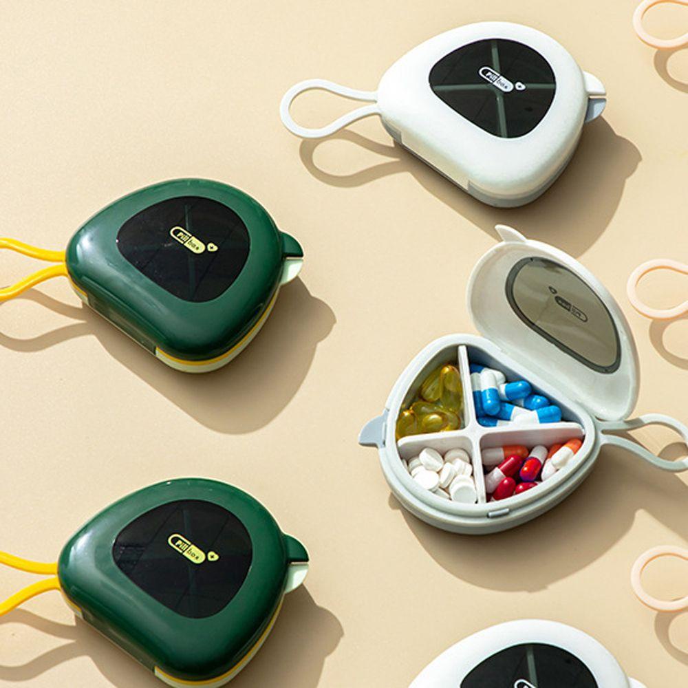Hộp Đựng Thuốc Mini Chống Thấm Nước Có Dây Đeo Tiện Dụng