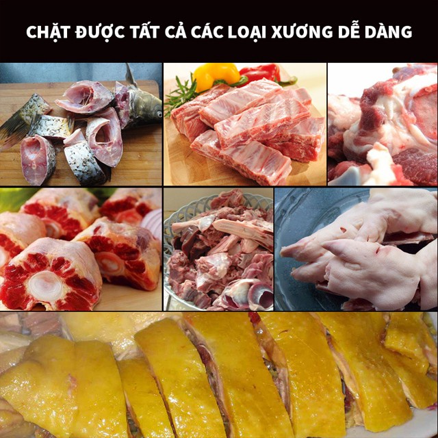 Dao Chặt Xương, Chặt Thịt Gà Vịt Thái Thịt Thực Phẩm SEKI Nhật Hàng Cao Cấp Dao Sắc Dùng Siêu Thích