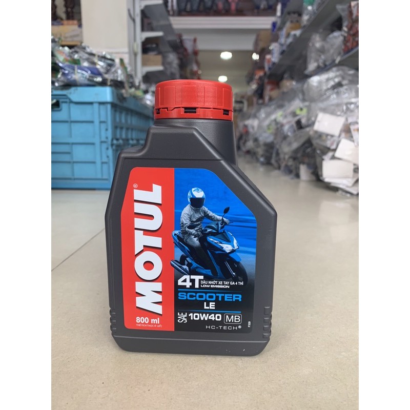 Dầu nhớt motul dành cho xe Ga. Scooter LE 10W40.