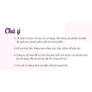 Ống hút thay thế bình hút 360 độ - Bbox