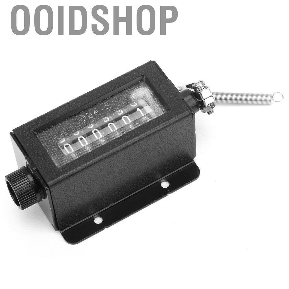 Hộp số cơ học Ooidshop D94-S 6 số 0-999999 có thể cài đặt chuyên dụng cho máy in