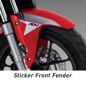 KIT Tem dán dè trước ADV 150 nhập khẩu chính hãng Honda Indo