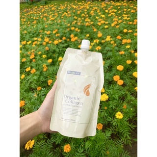 Hấp phủ lụa collagen mairlan siêu mượt phục hồi tóc 500ml...
