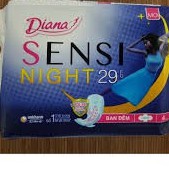 Combo 3 gói Băng vệ sinh ban đêm Diana sensi night có cánh 29cm