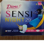 Combo 3 gói---- BVS ban đêm Diana  sensi   night có cánh >>>29CM (4 Mmiếng /gói * 3 gói)