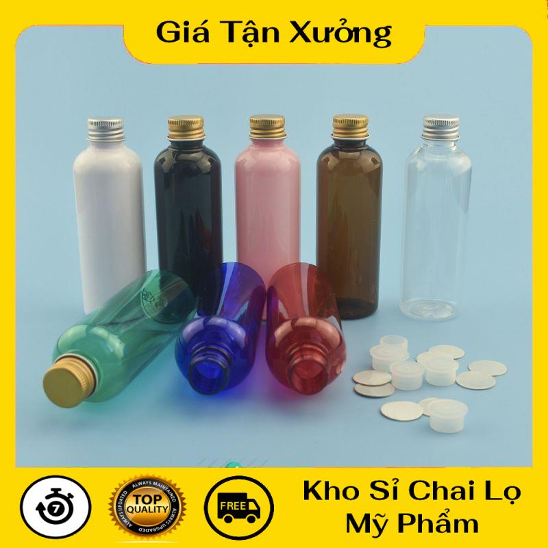 Chai Chiết Mĩ Phẩm ❤ TRÙM SỈ ❤ Chai nhựa pet nắp vặn nhôm 20ml,30ml,50ml,100ml chiết mỹ phẩm , phụ kiện du lịch