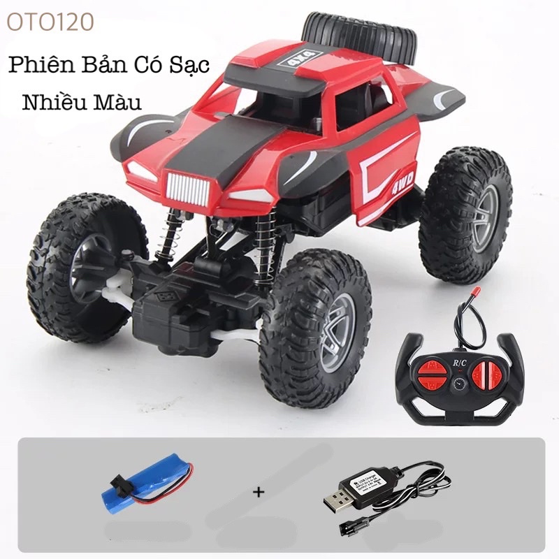 Xe oto địa hình điều khiển từ xa, ô tô điều khiển, xe điều khiển dùng pin sạc No.1204