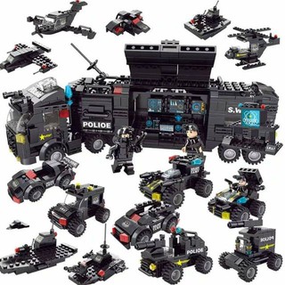 Lego 725 CHI TIẾT - robocop biệt đội quân đội cảnh sát biến hình