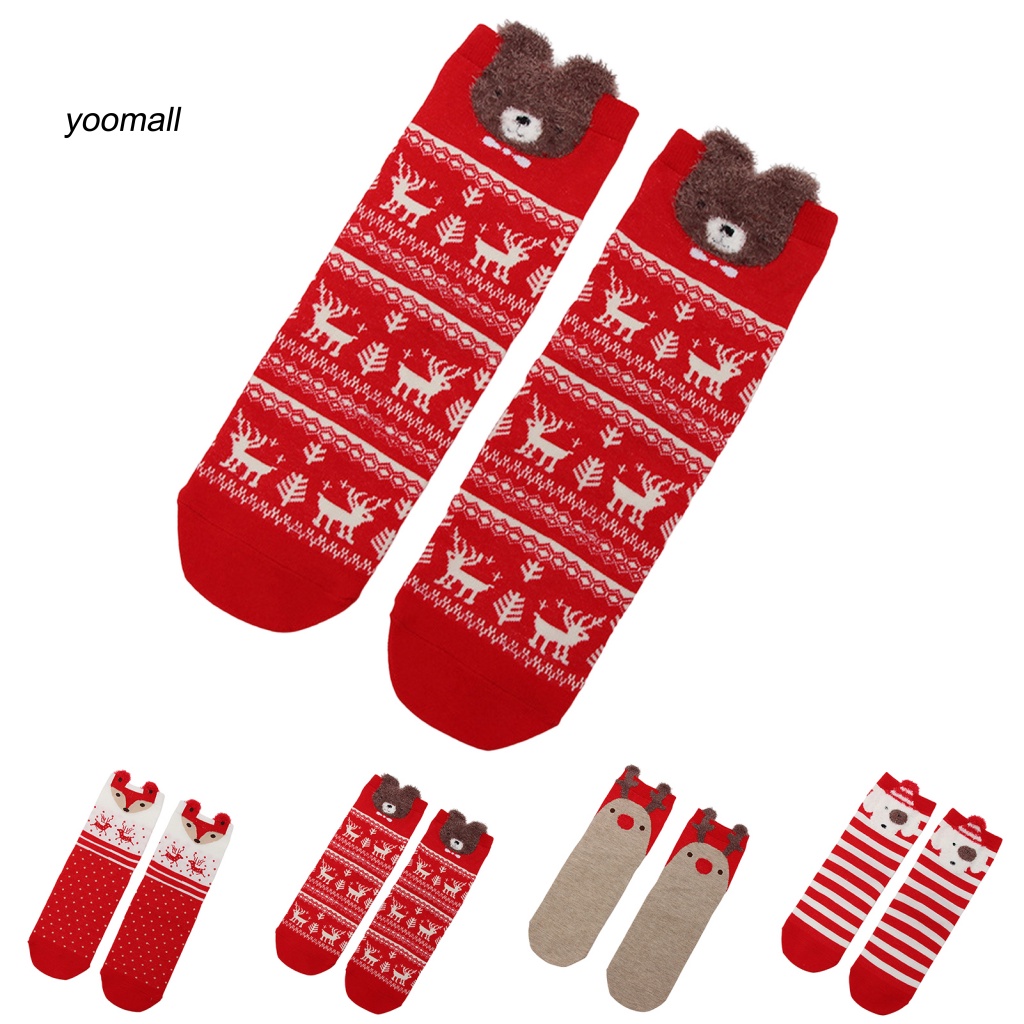 1 Đôi Tất Giáng Sinh Chống Dầu