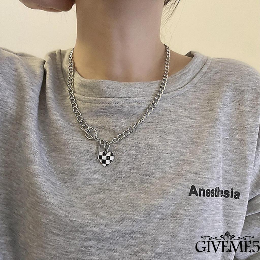 Vòng cổ mặt hình trái tim thời trang cho nữ