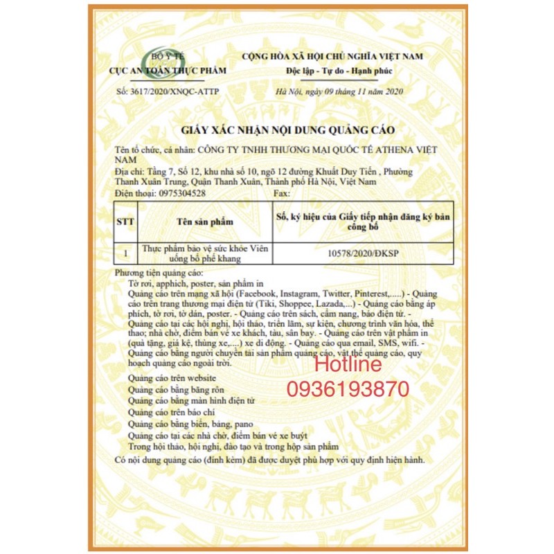 VIÊN UỐNG BỔ PHẾ KHANG  [CHÍNH HÃNG] ❤️ BỔ PHẾ KHANG GIÚP GIẢM HO ĐAU RÁT HỌNG