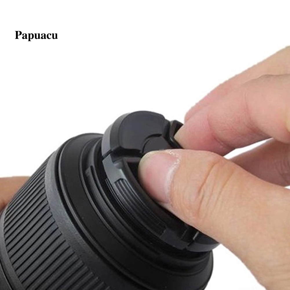 Sy 49/52/55/58/62/67/72/77/82mm Dust-Proof Snap-on Camera Front Lens Cap for Canon