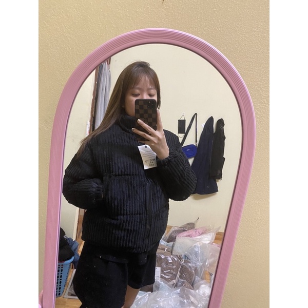 [ Ảnh thật ]  Áo phao nhung Quảng Châu cao cấp hàng có sẵn - AK01 | BigBuy360 - bigbuy360.vn