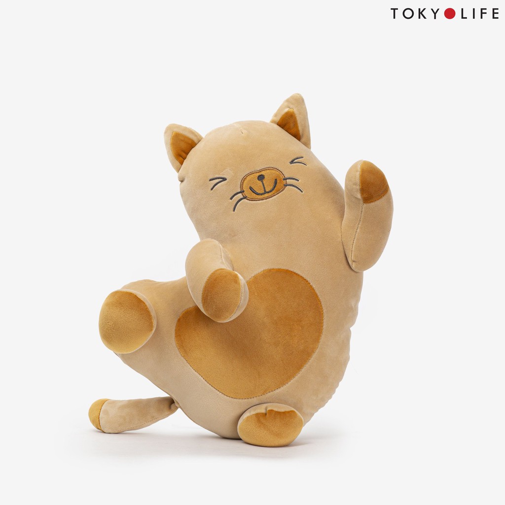 Đồ chơi nhồi bông mèo vui vẻ TOKYOLIFE P2TOY049H