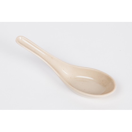 Muỗng 14cm melamine phíp cao cấp muỗng súp canh nâu - Spoon soup F-NO14