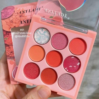 PHẤN MẮT 9 Ô TRÁI ĐÀO ANYLADY