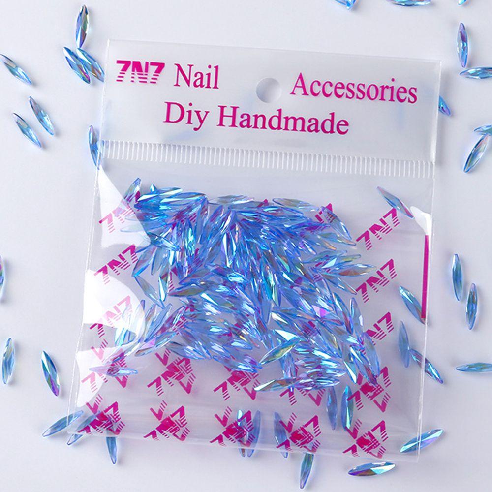 Móng Tay Giả Hình Mắt Ngựa Đại Dương Độc Đáo|Hạt Nhựa 3X11mm Nhiều Màu Sắc Đính Móng Tay Nghệ Thuật Charms