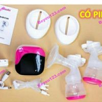 [CÓ TÍCH PIN SẠC] Máy hút sữa điện đôi ROZABI DELUXE