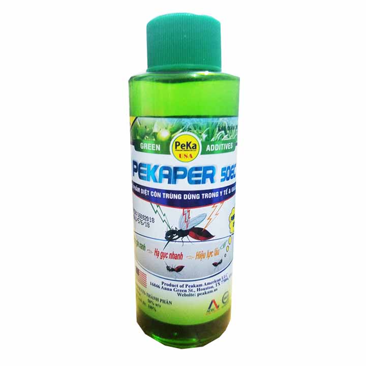 Perkaper 100ml thuốc phun diệt muỗi/côn trùng không mùi hiệu quả cao nhất của Mỹ