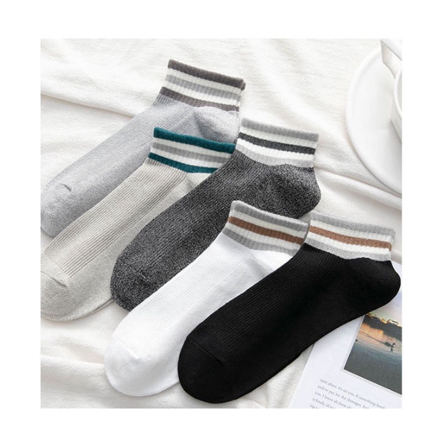 Vớ cotton, Tất cotton Nam nhiều màu cực thấm mồ hôi và khử mùi rất tốt.