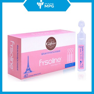 Fysoline - Nước muối sinh lý Pháp - Vệ sinh mắt, mũi, miệng cho bé