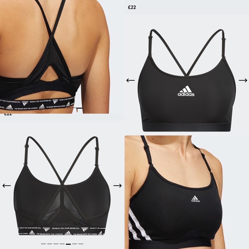 Áo Tập Sport Bra Xuất Khẩu A.didas Un.der Amour S M L XL