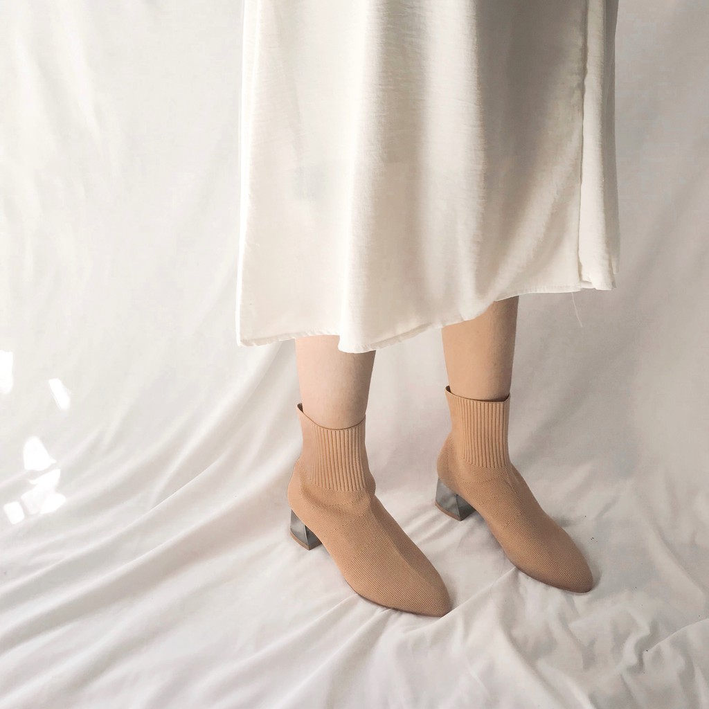 Wooly Boots 5P - Boots len cổ thấp