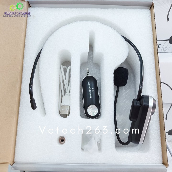 Micro Không Dây Đeo Tai Shubole T1  Chính Hãng