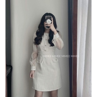 Váy dạ tweed tiểu thư C82 mimee