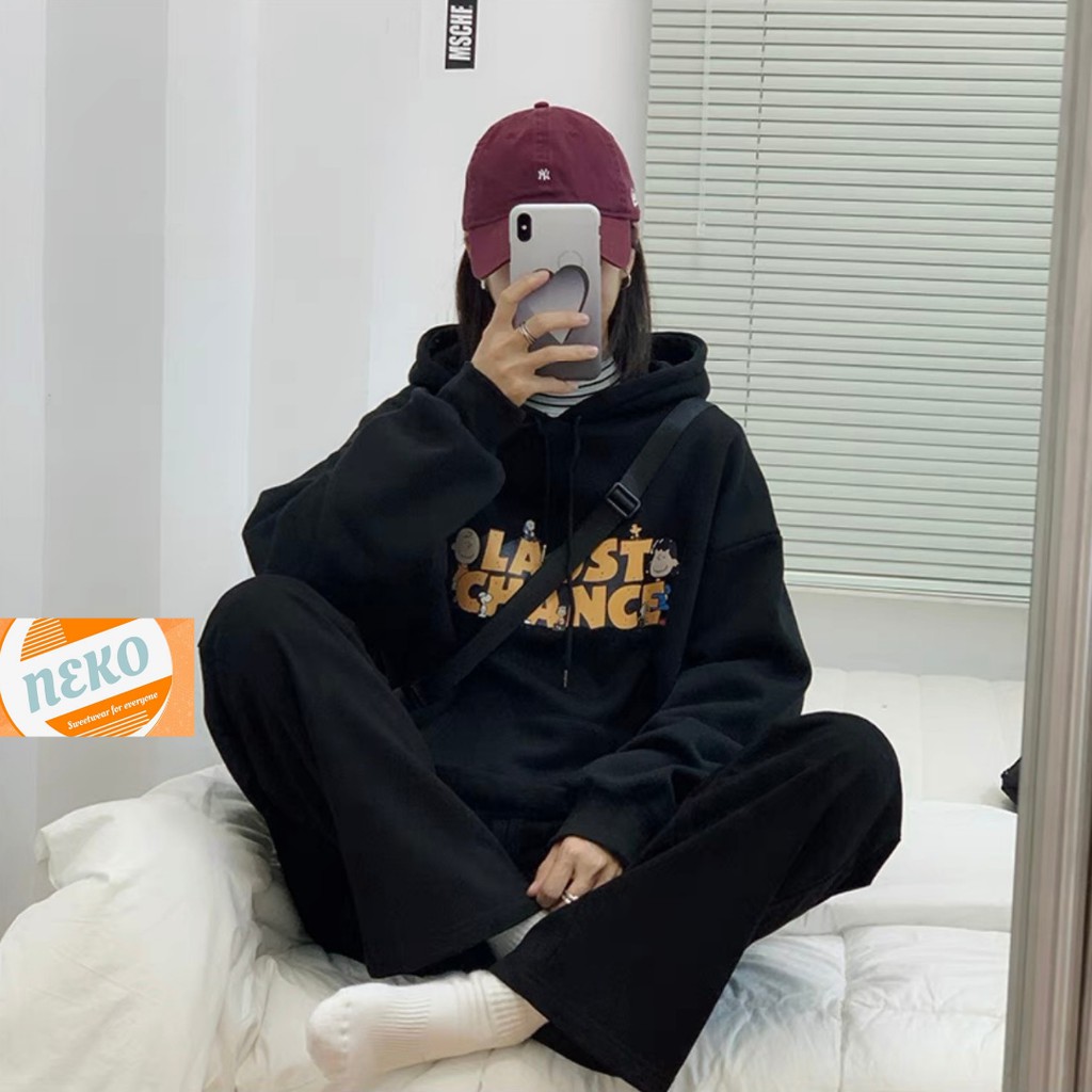 Áo khoác Hoodie Changce nỉ form rộng Unisex AHD 06