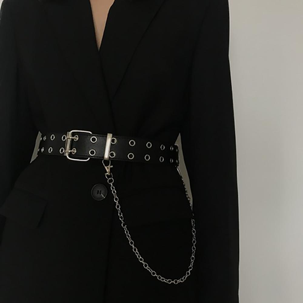 Thắt Lưng Da Khóa Hợp Kim Dài Sang Trọng Cá Tính Cho Nam Nữ