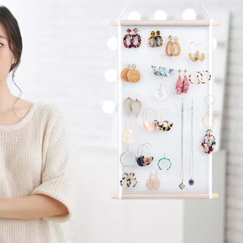 Giá Treo Bông Tai Gắn Tường Tiết Kiệm Không Gian Tiện Dụng