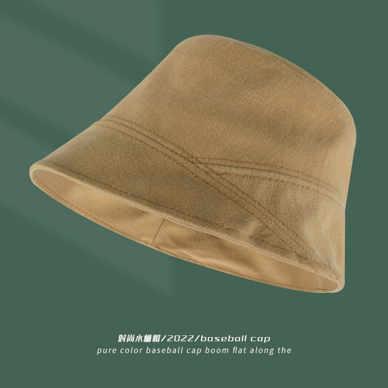 Mũ bucket kaki che mặt phong cách thời trang Hàn Quốc - Nalita shhop