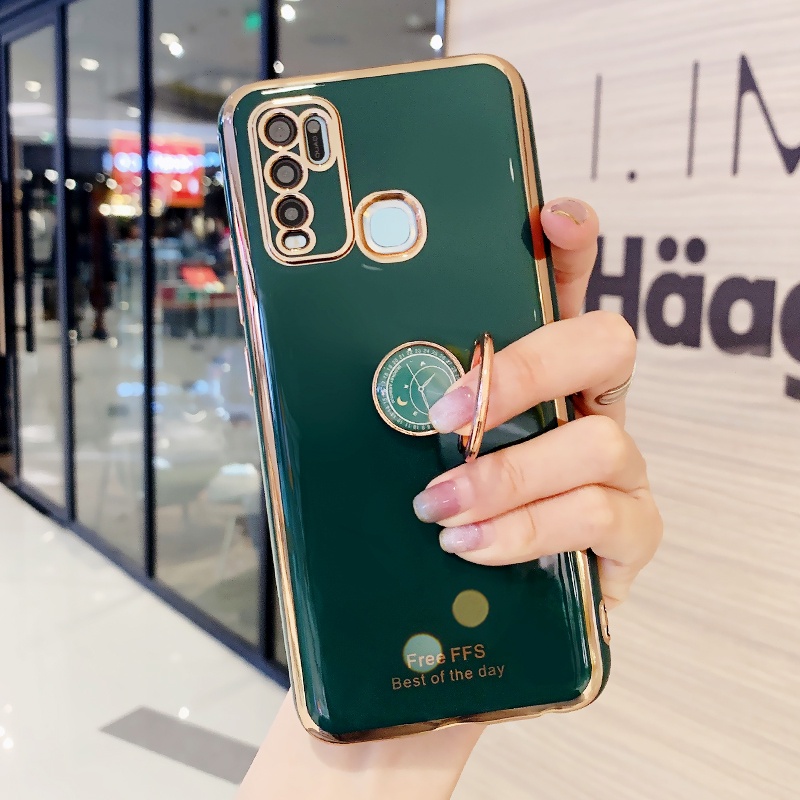 Ốp Điện Thoại Mạ Màu Đơn Giản Cho VIVO V15 V15 PRO V7 V7 PLUS Y50 Y30 Y30i X50 X60 X70 X70 PRO