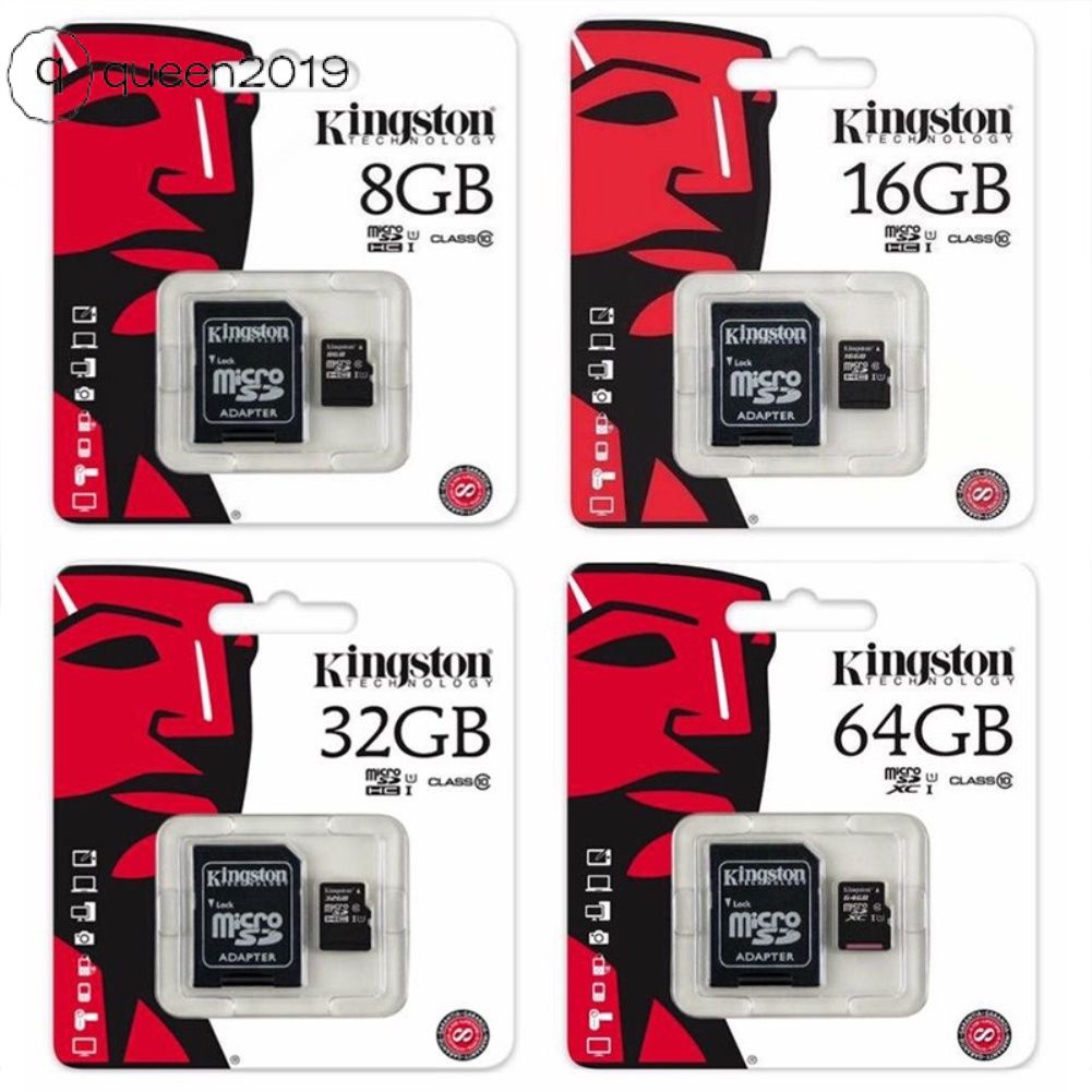 thẻ nhớ micro sd class 10 tốc độ cao Kingston Tốc Độ Cao SDHC Kingston SD 16Gb 32Gb 64Gb Bộ Nhớ thẻ Class 10 Mini TF Thẻ Giá Rẻ Adapter Thẻ Nhớ DSS