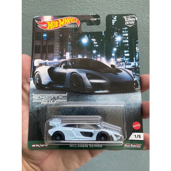 Hot Wheels - Car Culture McLaren Senna - xe mô hình tỉ lệ 1/64