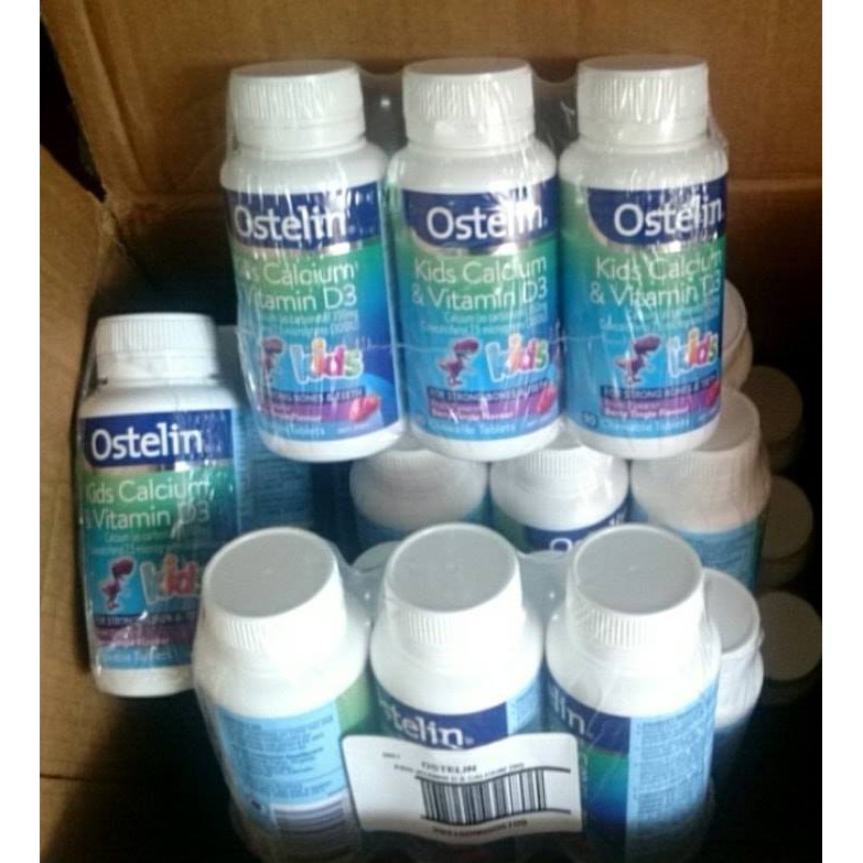 Vitamin D & Calcium Ostelin Kids Bé 90 V