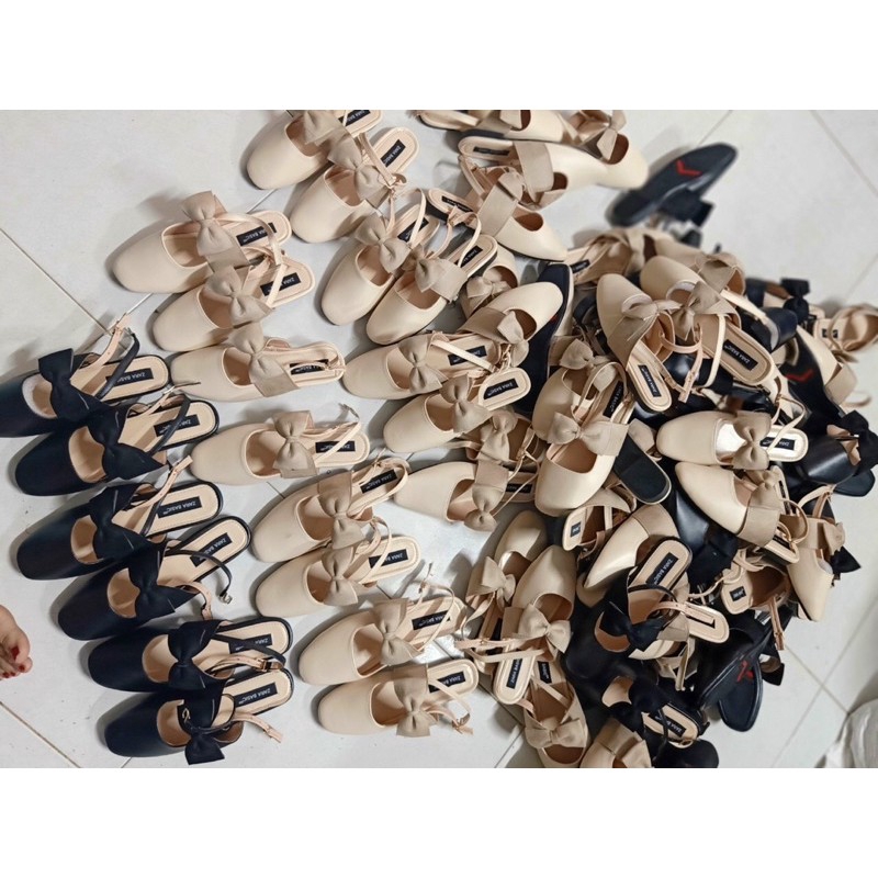 SANDAL SỤC NỮ QUAI PHỐI NƠ SIÊU XINH 2 MÀU MỚI