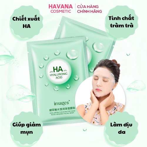 Mặt nạ giấy cấp ẩm dưỡng trắng da nội địa trung HA Images Bioaqua | BigBuy360 - bigbuy360.vn