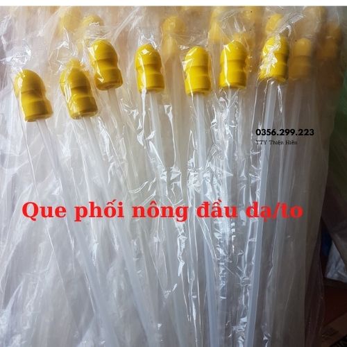 (100) Que phối tinh heo nông đầu nhỏ & đầu to