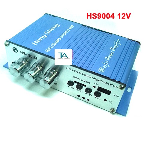 [RẺ VÔ ĐỊCH] ÂM LY HS9004 35W+35W 12VDC 5A