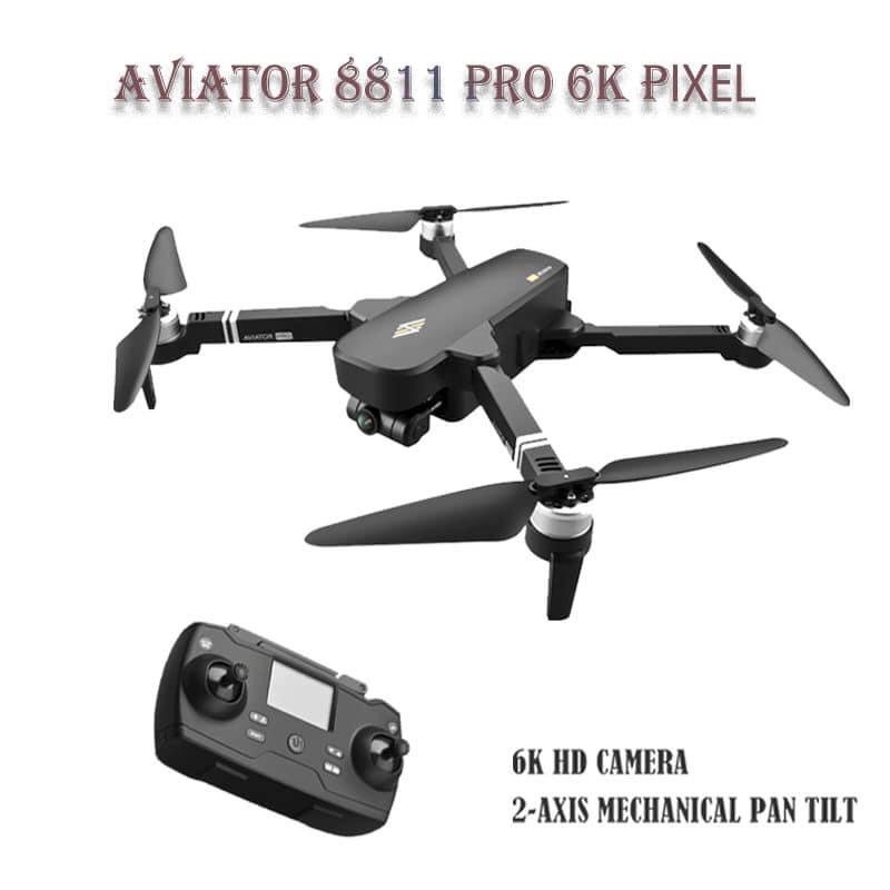 Flycam Aviator 8811 Pro gimbal 2 trục- 8811 pro 2023 - gimbal 3 trục camera 6K ...