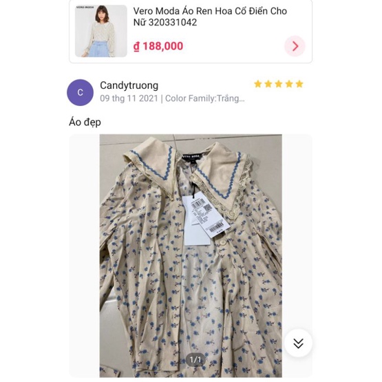 Thanh lý áo Vero Moda new tag