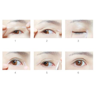 Tấm 50 miếng nhãn dán kích mắt 2 mí