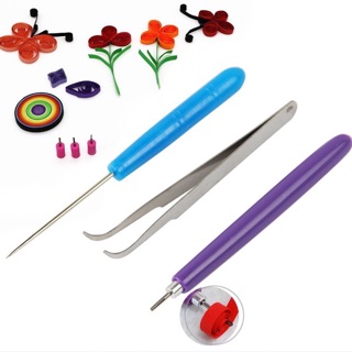 Bộ 3 dụng cụ quilling đơn giản