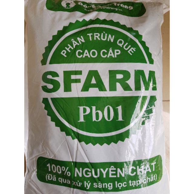 Phân bón hữu cơ trùn quế SFarm Đặng Gia Trang 5kg