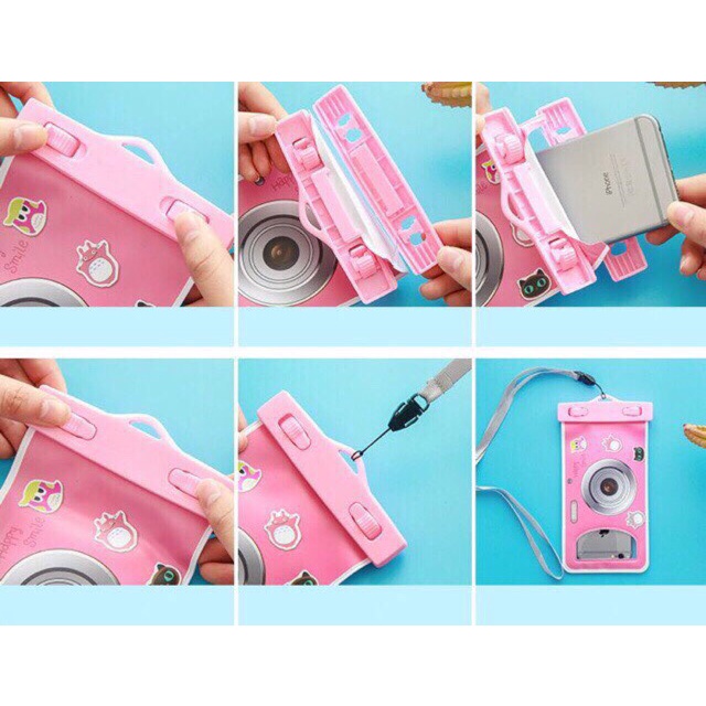 Túi đựng điện thoại chống nước mang đi du lịch tiện dụng