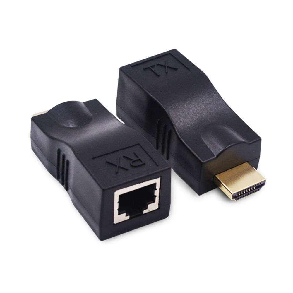 Bộ Chuyển Đổi Mạng Lan Ethernet 4k 3d Hdmi Sang Rj45 Cat-5e / 6