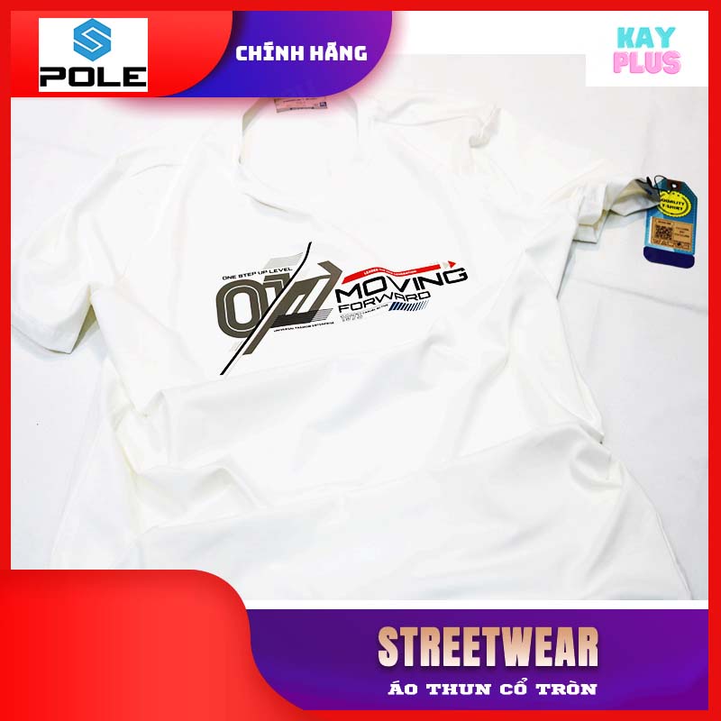 Áo thun Nam &amp; Nữ cổ tròn POLE - Streetwear 02