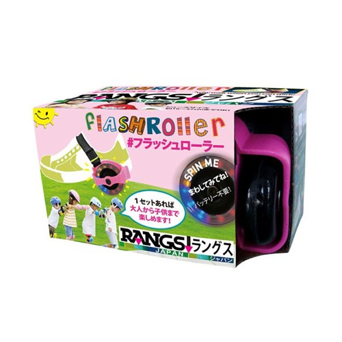 Bánh Xe Gót Trượt Patin Flashroller Nhật Bản Rangs Japan (Màu Hồng) 4936560107810